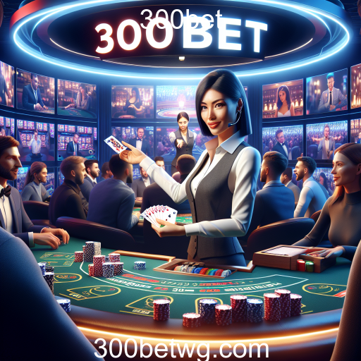 Experiência Imersiva no Cassino Ao Vivo do 300bet